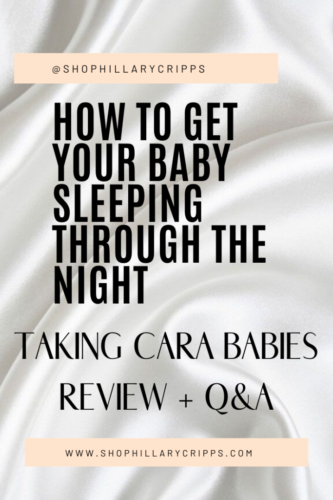 taking cara babies abcs of sleep pdf
